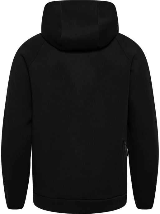 hmlTECH FLEECE REGULAR ZIP HOODIE BLACK