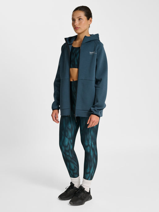 hmlTECH FLEECE REGULAR ZIP HOODIE STARGAZER