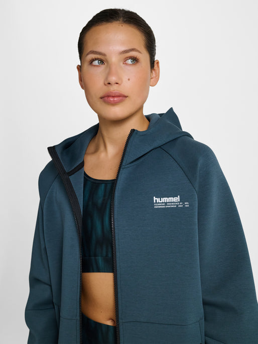 hmlTECH FLEECE REGULAR ZIP HOODIE STARGAZER