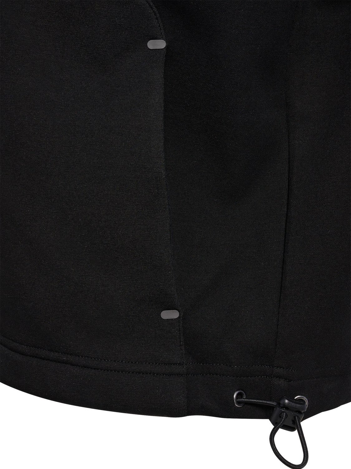 hmlTECH FLEECE WOMEN BOXY HALF ZIP BLACK