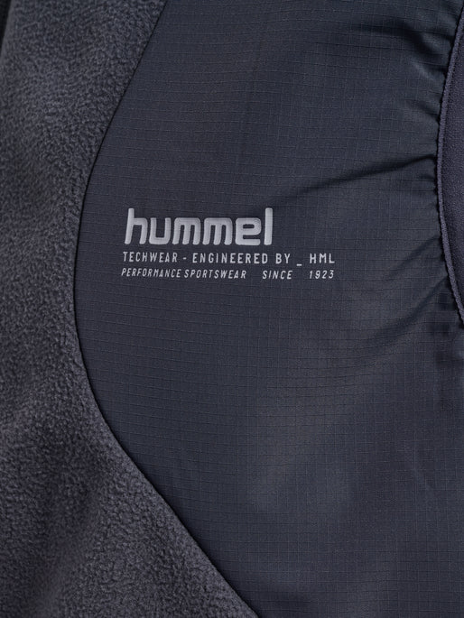 hmlHYBRID FLEECE VEST EBONY