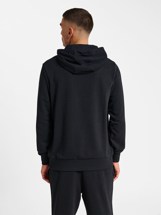 hmlPULSE SWEAT HOODIE BLACK