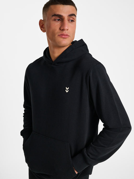 hmlPULSE SWEAT HOODIE BLACK