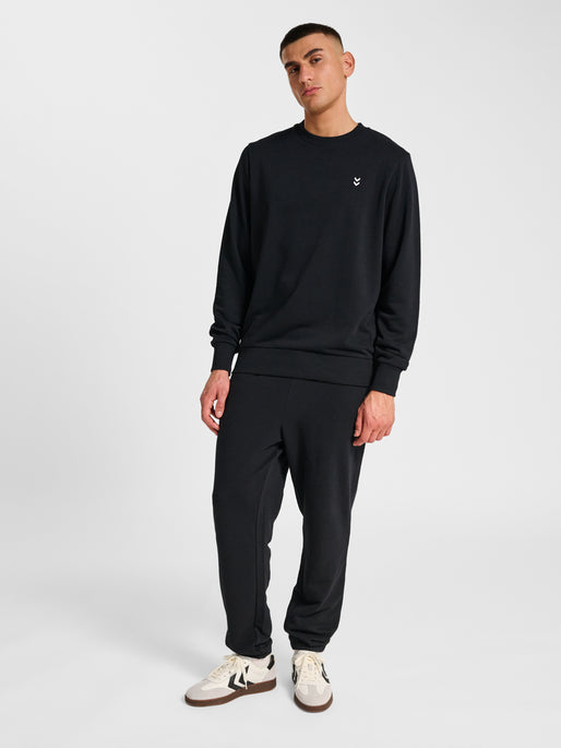 hmlPULSE SWEAT CREWNECK BLACK