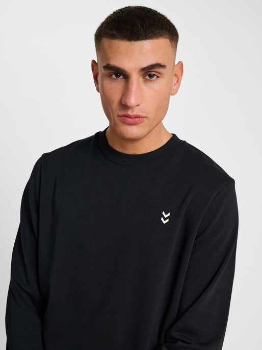 hmlPULSE SWEAT CREWNECK BLACK