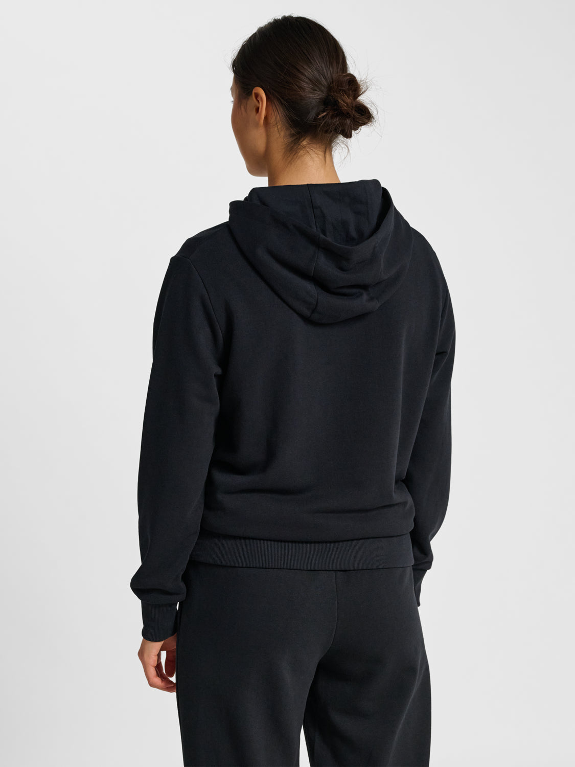 hmlPULSE W SWEAT HOODIE BLACK