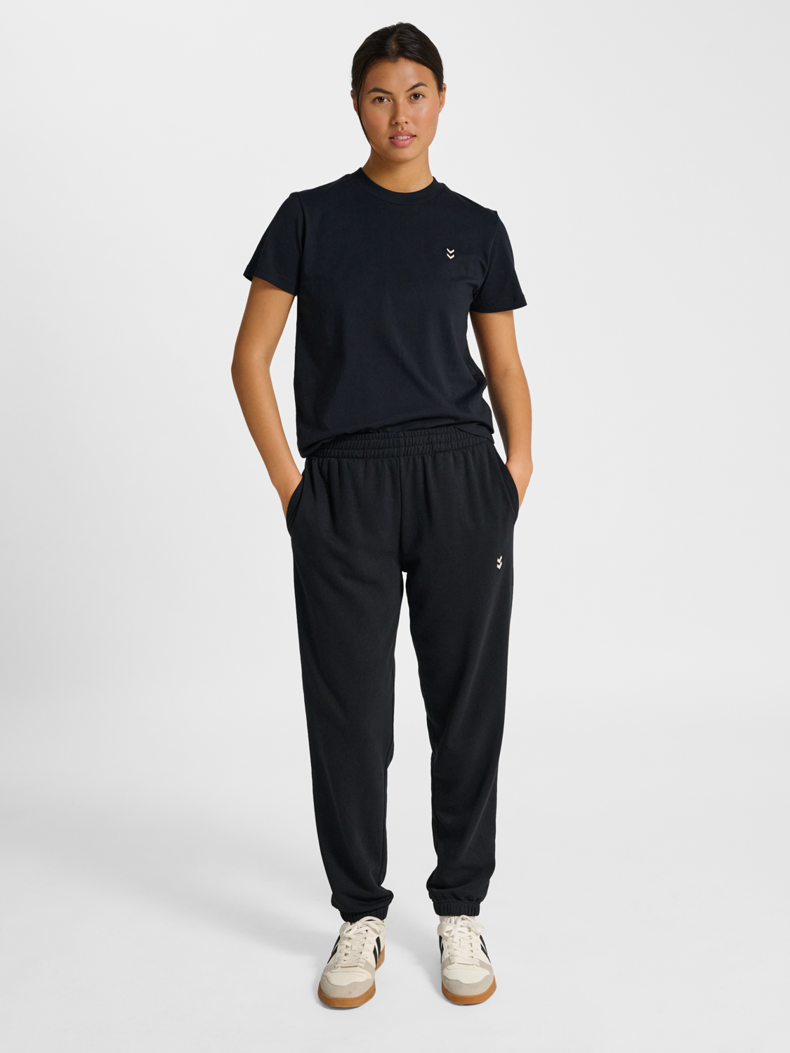 hmlPULSE W SWEAT PANTS BLACK