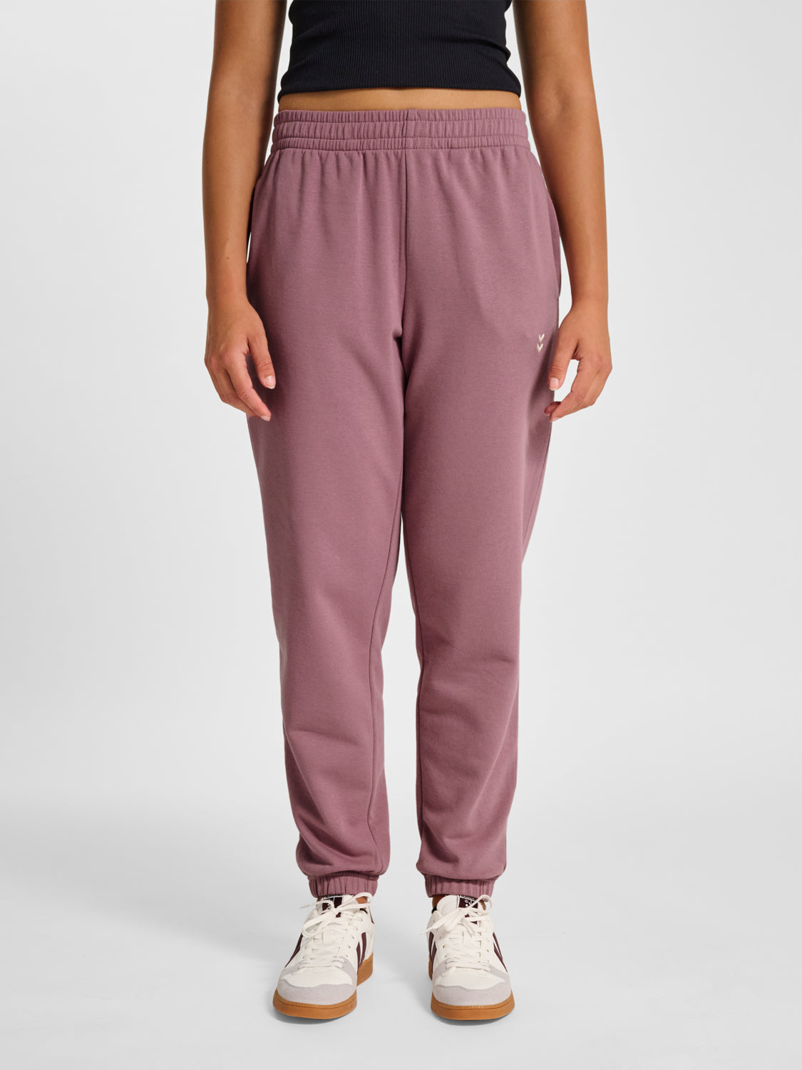 hmlPULSE W SWEAT PANTS MAUVE