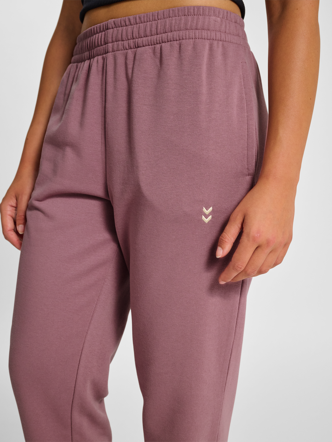 hmlPULSE W SWEAT PANTS MAUVE