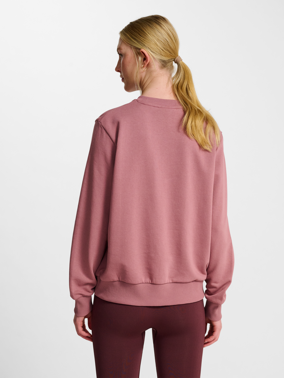 hmlPULSE W SWEAT CREWNECK MAUVE