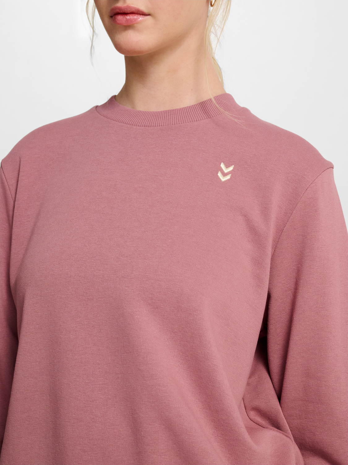 hmlPULSE W SWEAT CREWNECK MAUVE