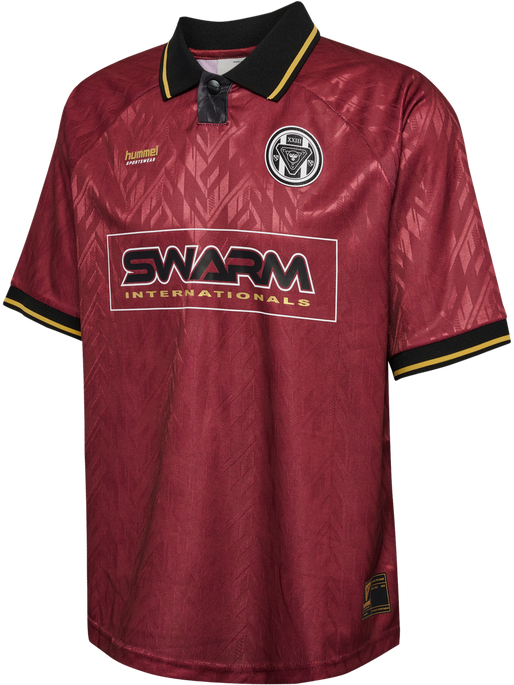 hmlLOOSE BAY SOCCER JERSEY S/S SYRAH