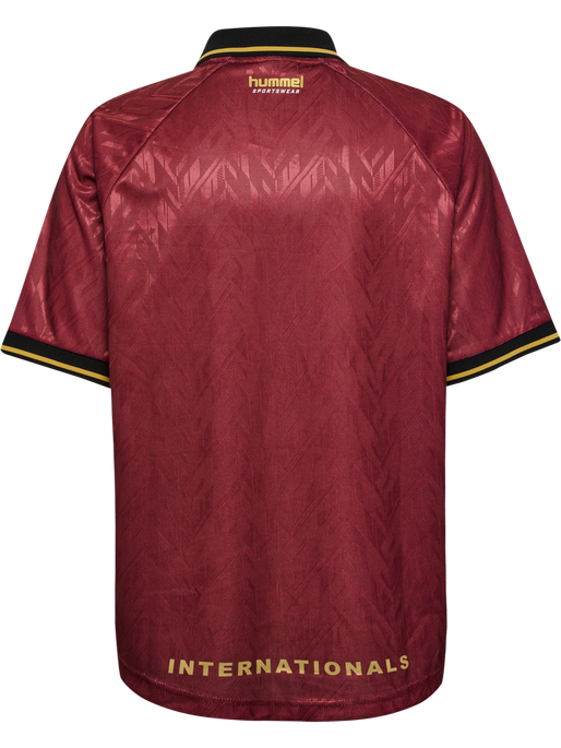 hmlLOOSE BAY SOCCER JERSEY S/S SYRAH