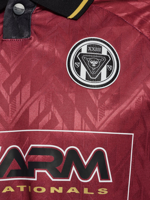 hmlLOOSE BAY SOCCER JERSEY S/S SYRAH