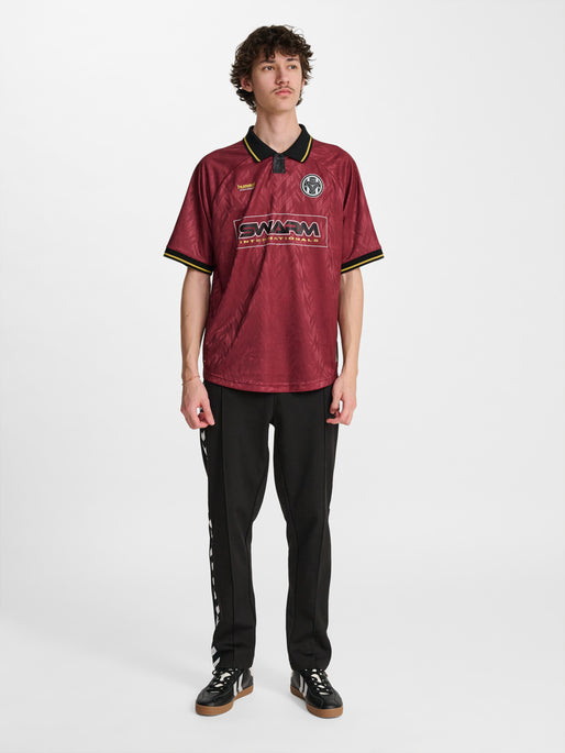 hmlLOOSE BAY SOCCER JERSEY S/S SYRAH