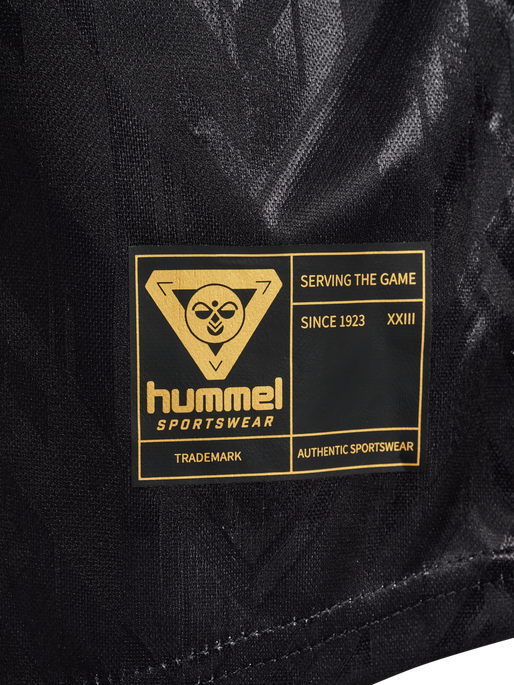 hmlJR LOOSE BAY SOCCER JERSEY S/S BLACK