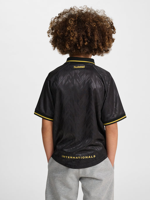 hmlJR LOOSE BAY SOCCER JERSEY S/S BLACK