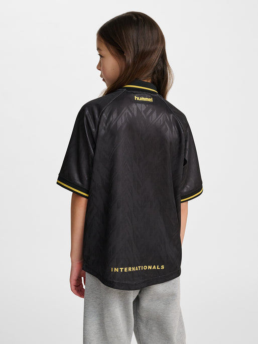 hmlJR LOOSE BAY SOCCER JERSEY S/S BLACK