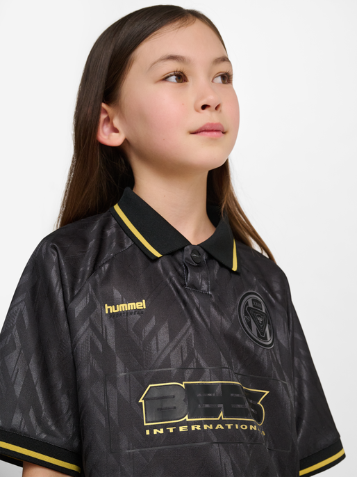 hmlJR LOOSE BAY SOCCER JERSEY S/S BLACK
