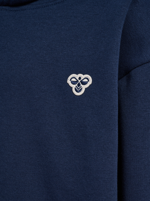 hmlJR LOOSE HOODIE BEE NAVY