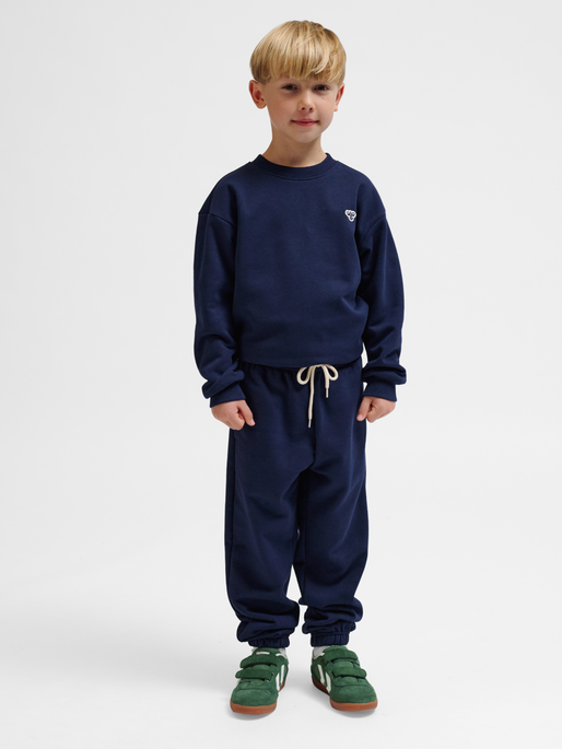 hmlJR LOOSE SWEATPANTS BEE NAVY
