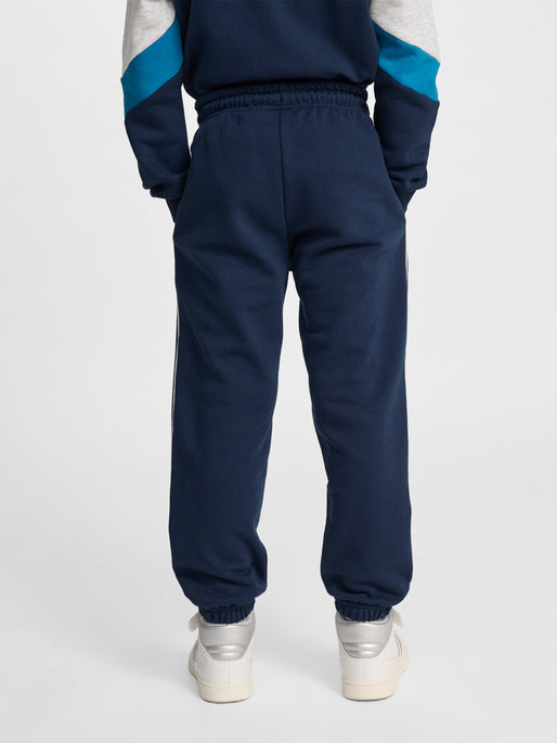 hmlJR LOOSE SWEATPANT PIPING NAVY
