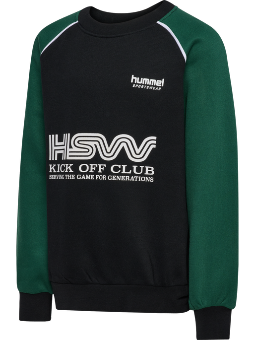 hmlJR OVERSIZED CREW HSW DARK GREEN