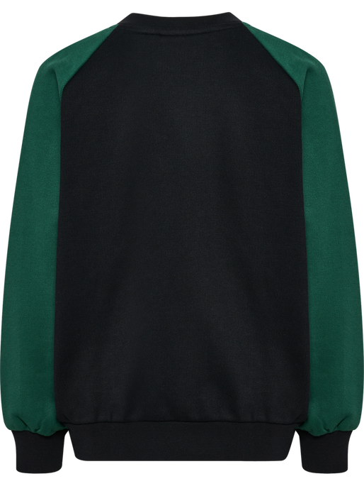hmlJR OVERSIZED CREW HSW DARK GREEN