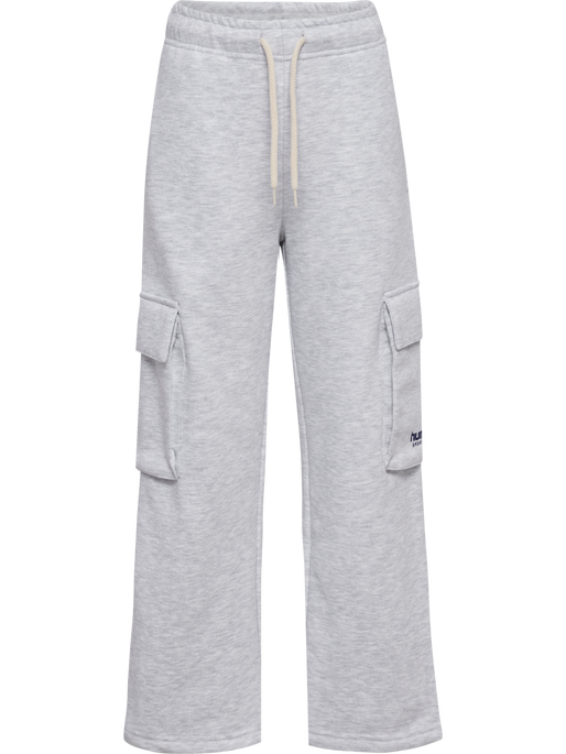 hmlJR LOOSE WL CARGO SWEATPANT LIGHT GREY