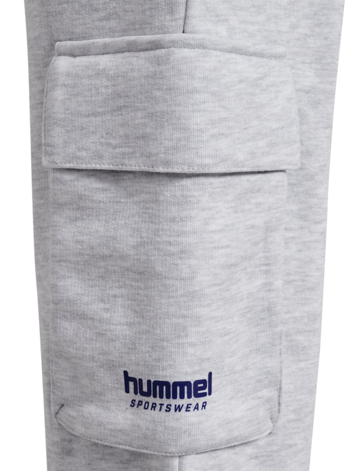 hmlJR LOOSE WL CARGO SWEATPANT LIGHT GREY