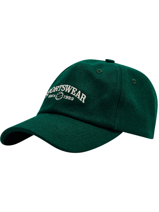 hmlBASEBALL CAP SW DARK GREEN