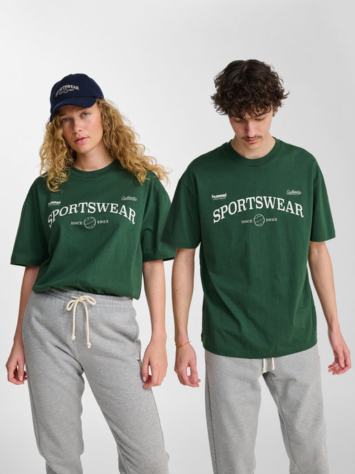 hmlLOOSE TEE S/S CLUB SPORTSWEAR GREEN