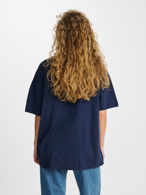 hmlLOOSE TEE S/S CLUB SPORTSWEAR NAVY