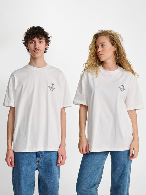 hmlLOOSE TEE S/S CLUB SPORTSWEAR WHITE
