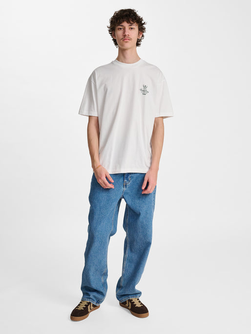 hmlLOOSE TEE S/S CLUB SPORTSWEAR WHITE