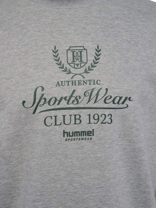 hmlLOOSE CREWNECK CLUB SPORTSWEAR GREY