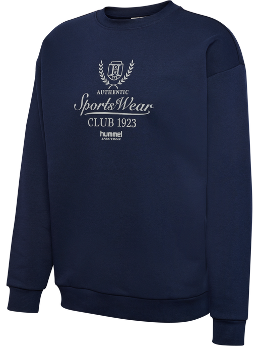 hmlLOOSE CREWNECK CLUB SPORTSWEAR NAVY