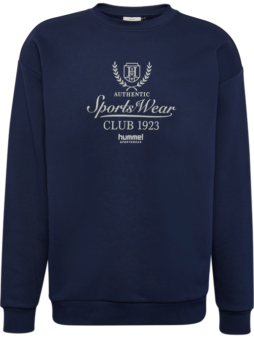 hmlLOOSE CREWNECK CLUB SPORTSWEAR NAVY