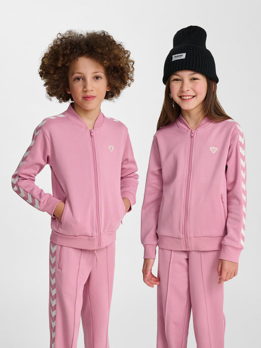 hmlJR ARCHIVE REG POLY ZIP JACKET POLIGNAC