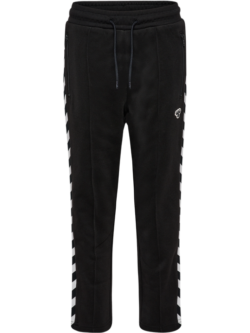 hmlJR ARCHIVE REGULAR POLY PANTS BLACK