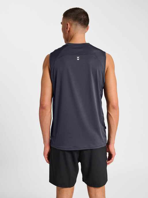 hmlPULSE WORKOUT TANK TOP EBONY