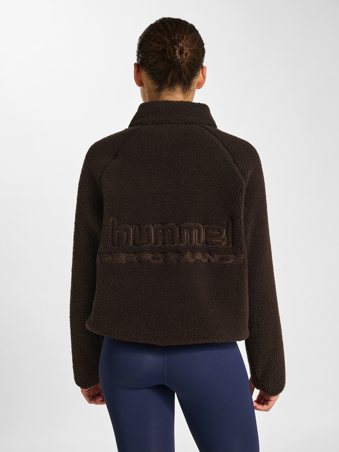 hmlPULSE FLEECE W PULLOVER AFTER DARK