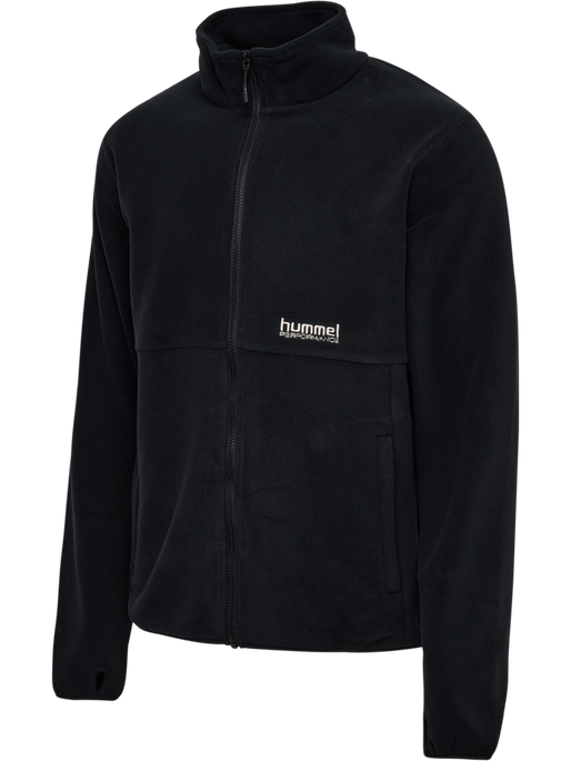hmlPULSE FLEECE JACKET BLACK