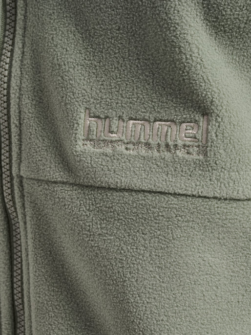hmlPULSE FLEECE JACKET SEAGRASS