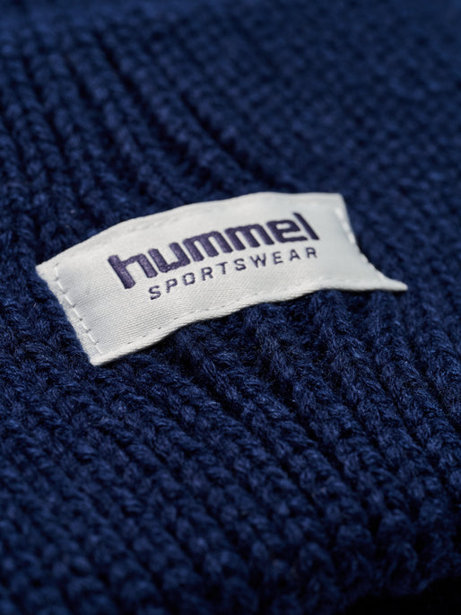 hmlJR HEAVY RIB KNIT BEANIE NAVY