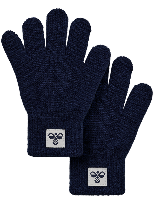 hmlJR KNIT GLOVES 2-PACK NAVY