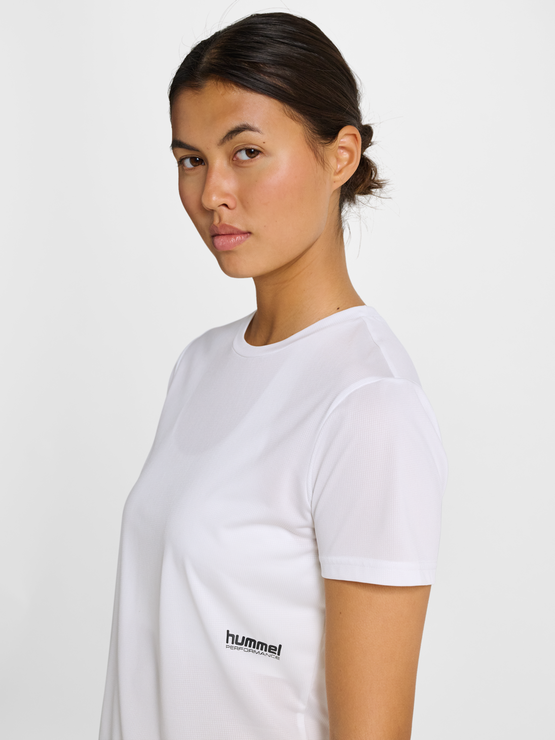 hmlPULSE WORKOUT W T-SHIRT S/S WHITE