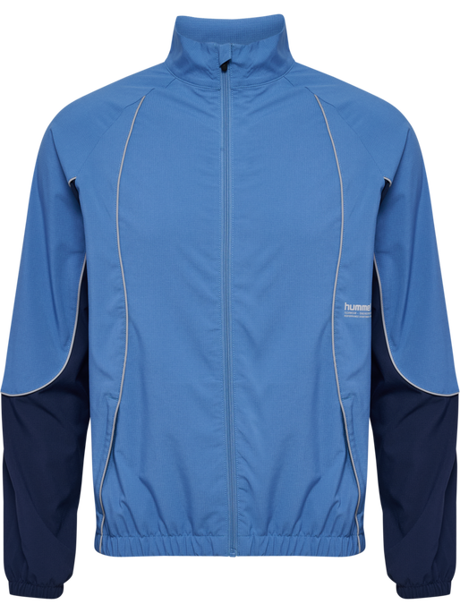 hmlPULSE WOVEN ZIP JACKET BLUE