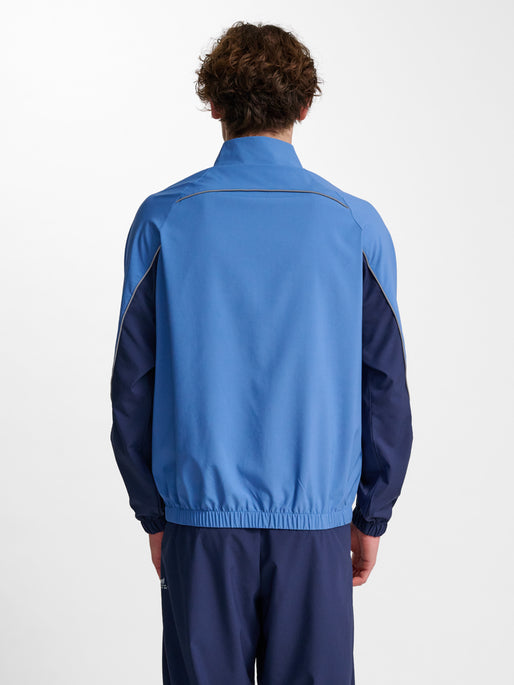 hmlPULSE WOVEN ZIP JACKET BLUE