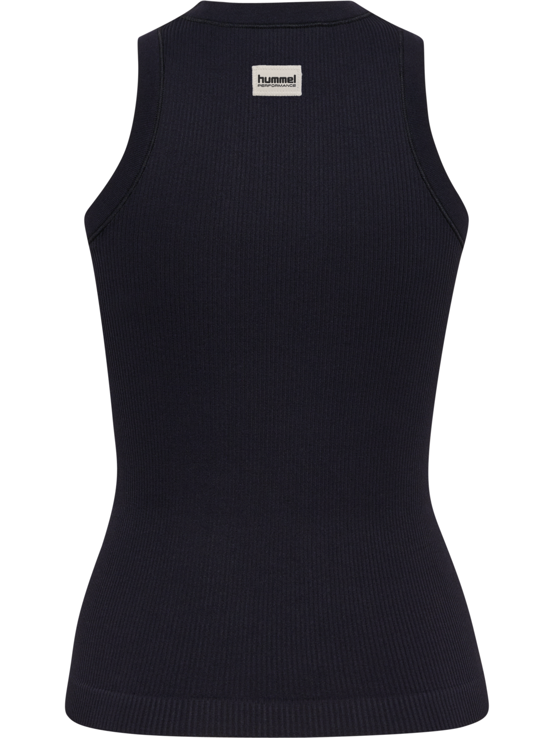hmlPULSE SEAMLESS RIB W TANK TOP BLACK